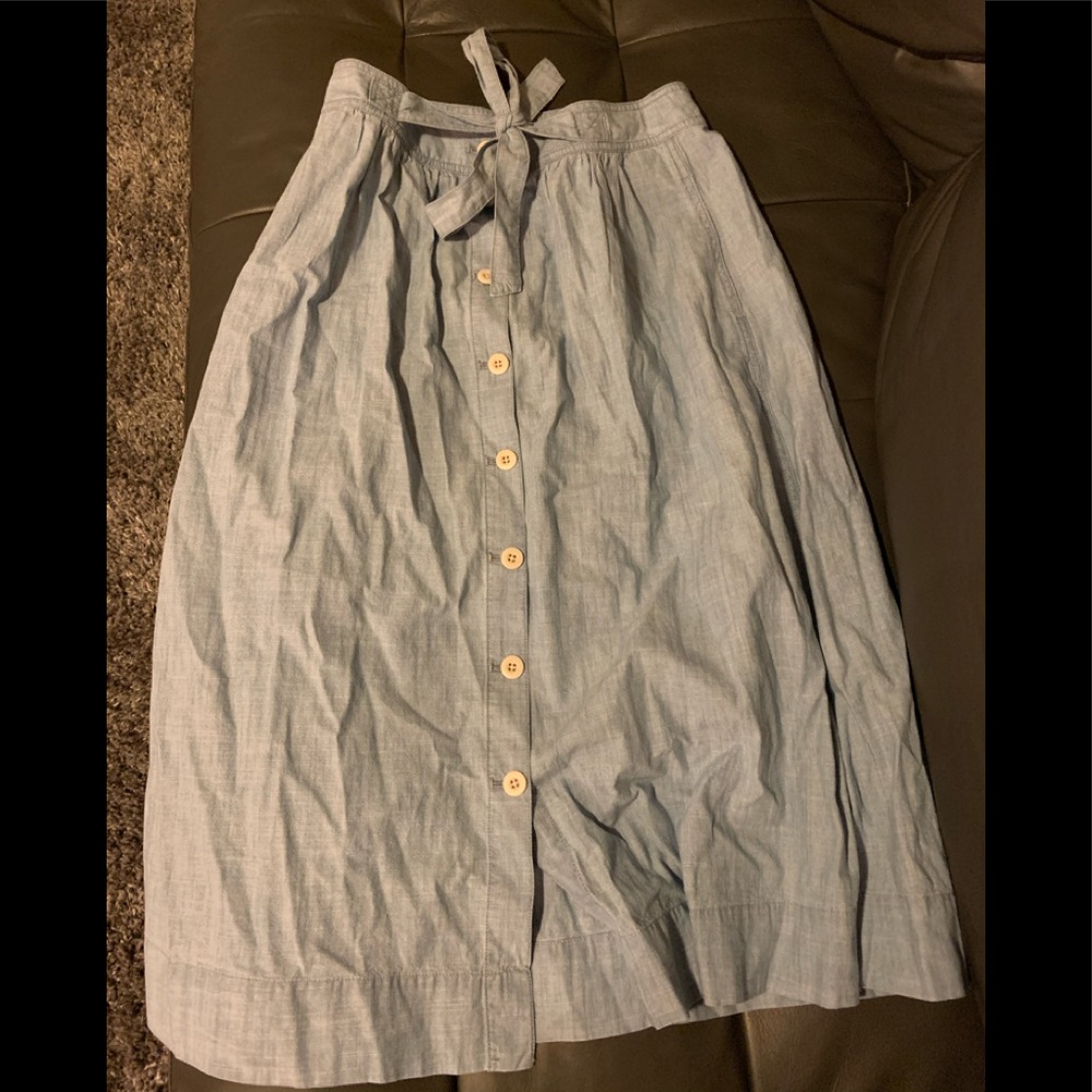 Denim Madewell Skirt